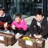 つばさ学園生徒が花届ける　「地域に笑顔咲かせよう」　伊賀市で