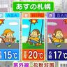 あす9日（金）の札幌は最高気温21度！昼間は上着いらずの陽気　北海道の天気予報＆気象予報士解説／2025年5月8日更新