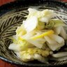 冬の味方！かんたん白菜レシピ「白菜と柚子の切り漬け」