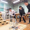 長井中創造部　積載量の効率化が評価　ロボコンで２年連続全国へ