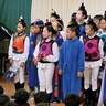 内モンゴル児童らと交流　カナリヤ幼稚園、大道小で