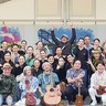 ハワイフェス　緑化フェアを盛り上げ　150人が舞台に出演