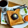 名駅でほっとひと息♪トーストモーニングと夏限定のコーヒーぜんざいを堪能「カンノンコーヒー