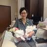 REINA「無事に出産しました」双子の女児のエコー検査で驚いたこと「元気に生まれてきてくれて感謝です」