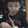 「ミツロウ」でキャンドル作り