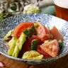 トマトときゅうりのめんつゆ和え