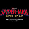 トム・ホランド主演第4作『スパイダーマン：ブランド・ニュー・デイ』タイトル決定、2026年夏公開