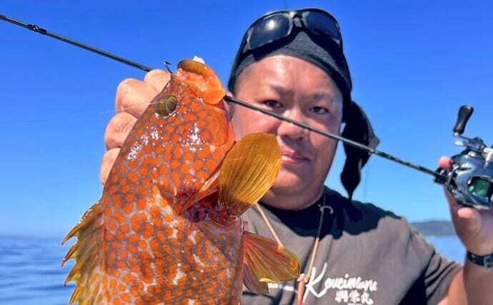 ガイド船ロックフィッシュゲームで11魚種！【佐賀・仮屋湾