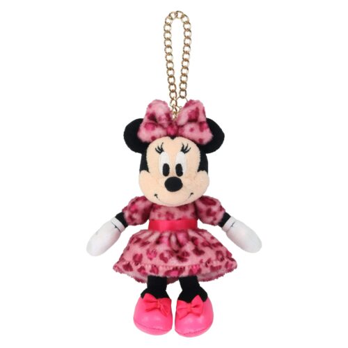 ディズニー ミニー ヒョウ柄 ヒョウ柄ミニーのぬいぐるみチャーム 東京ディズニーリゾート冬