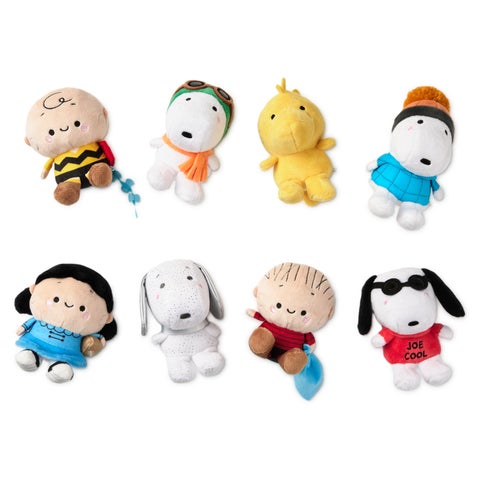 スヌーピーと仲間たち ぬいぐるみタグ付き6体 スヌーピーと仲間たち、ペアで飾る喜び！ベタートゥギャザー新作