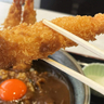 海老フライ3本がそそり立つ！！行列必至の名店『たつや』で名物エビカレー丼を実食