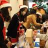 子ども食堂でクリスマスイベント、今年も大抽選会で楽しいひととき、野菜もプレゼント