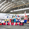 JALにUSJ塗装機「ドンキーコング・カントリー