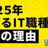 【稼げるIT職種2025】「年収800万円以上欲しいエンジニア」が知っておきたい、今狙い目の職種TOP4