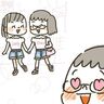 念願の！おそろコーデ[10年ぶりに出産しました#225]