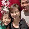 松本明子、飯島直子＆中山秀征との3ショットを公開「とっても喜んで下さいました！」