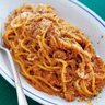 お助け！夏の冷凍レシピ「もちもちミートソースパスタ」