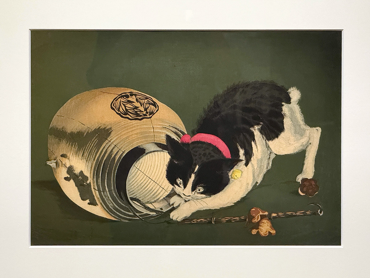 にゃんとも魅惑の浮世絵ワールド ― そごう美術館「Ukiyo-e 猫