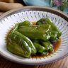 まるごとピーマンのくたくた煮