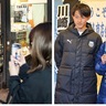川崎フロンターレ　選手がファンとふれあう　商店街へあいさつ回り