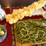 【お蕎麦・創作ダイニング処　ゆくら】春は満開の桜を眺めながら、香り高き茶そばが味わえる！／島田市金谷