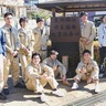 向の岡工業高校生徒有志　生田緑地に手作り看板　水生植物観賞池南口