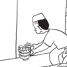 朝イチ更新！4コマ漫画『かりあげクン』出前のどんぶりは返すけど…？