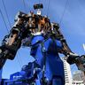万博に人型ロボット「零式人機」が現る！JR西日本などが開発する高所重作業を行う次世代の人型重機が未来の作業現場を特別デモ