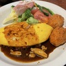 高岳｜ぱかーんと開いていただきます♪洋食家ならではの絶品ふわとろオムライス