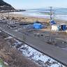 なおえつ海水浴場の「市道五智居多ヶ浜シーサイドライン線」が復旧　がれきや土砂の撤去作業終了