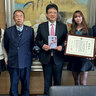 女子研修会会長・新井美穂ら大栄カントリー倶楽部、熊本市訪問で追悼式に出席。