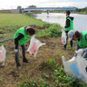 埼玉県・びん沼川の1.5㎞を「水辺感謝の日」清掃。釣り関係企業のスタッフなど85名が参加【日本釣振興会】