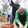 新横浜　餅つきで顔見知り増え　近隣３町内会・自治会