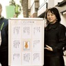 明治地区小中学生　素直な気持ち、五行歌に込め　辻堂の商店街に120首展示