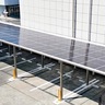 市立図書館に太陽光発電　年間使用電力25％をカバー