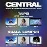 都市型フェス『CENTRAL』横浜に続き台北＆クアラルンプールも加わり3都市で開催　キタニタツヤ、Creepy