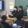 茅ケ崎中学校１年生　企業の課題に生徒が「メス」　職業講話で提案