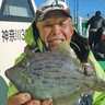 船カワハギ釣りで24cm良型ゲット【茅ヶ崎・まごうの丸】深場の小さなアタリを攻略して連発
