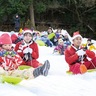 フカフカ雪でそり遊び　箱根園