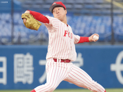 MLBスカウトも評価！広島カープがドラフト2位指名した富士大の佐藤柳之介ってどんな選手？ - Yahoo! JAPAN