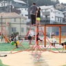 舞岡八幡山しぜん公園　２つの広場完成　全面開園は27年度