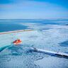 【絶景ドローン旅】はす葉氷のオホーツクを行く、三代目〝ガリンコ号〟