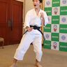 「少林寺拳法が大好き」　四日市富田道院拳友会の大月さん　全国大会へ向け闘志