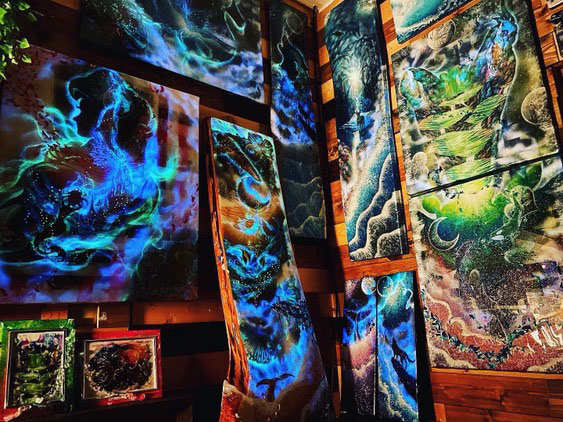 9/25(木)～10/5(日)『JUNGO only ART展〜表裏一体の光の世界～』曽根原