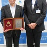 井上三史氏が功労者表彰　日本パークゴルフ協会から