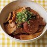 【秋野菜の副菜】さつまいもときのこのコチュジャン煮