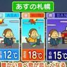 【あたたかい食べものが恋しくなる気温】北海道の週間天気予報　2024年10月10日更新