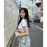 横野すみれ、極細くびれきわだつカジュアルコーデ披露