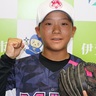 女子学童野球の全国大会へ　上野西小6年の小林さん　伊賀