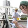 阪口珠美、お笑い芸人・こがけんとお絵かきバトル！